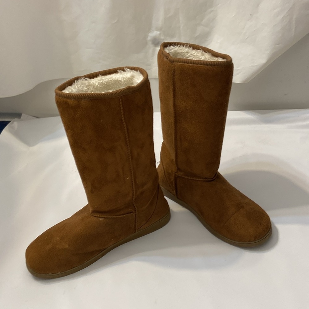 Dawgs Women's 13-inch Microfiber Boots Size 8 - Picture 3 of 9